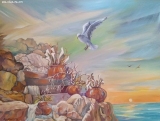 Olga Zakharova Art - Landscape - Abandoned  Island
