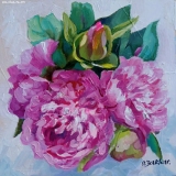 Olga Zakharova Art - Floral - Purple Peony