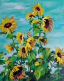 Olga Zakharova Art - Floral - Sunflower's Day