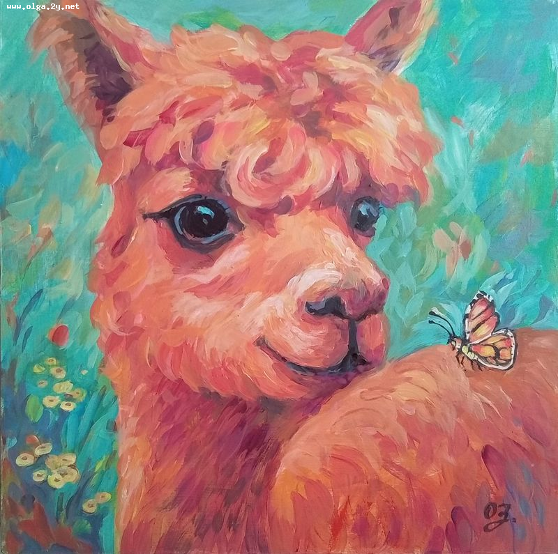 Alpaca's Little Friend