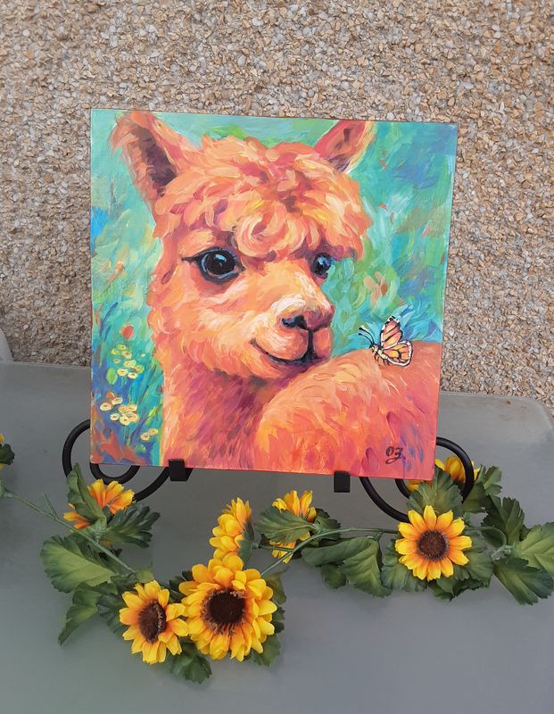 Alpaca's Little Friend