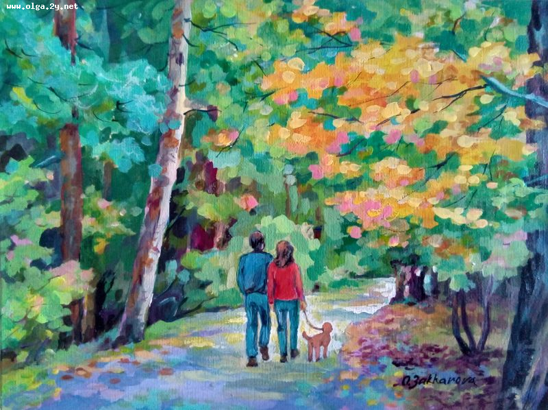 Autumn in the Central Park