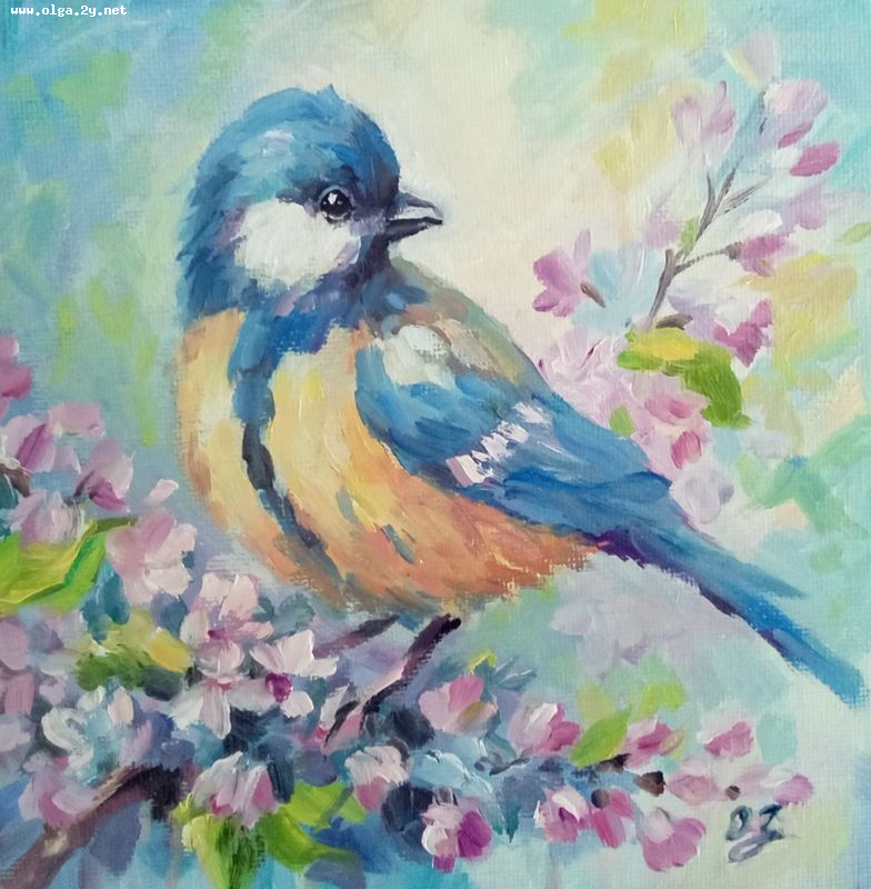 Bluebird in Bloom