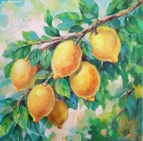 Olga Zakharova Art - Still Life - Lemon Theropy