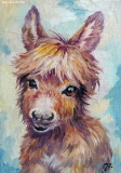 Olga Zakharova Art - Animals - Little Donkey