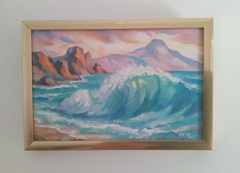 Wave Ageinst the Rock