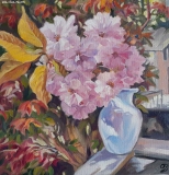 Olga Zakharova Art - Floral - Blossoms on the Balcony
