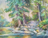 Olga Zakharova Art - Landscape - Forest in BC