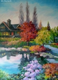 Olga Zakharova Art - Cityscape - Deer Lake Gallery