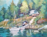 Olga Zakharova Art - Landscape - Victoria Island Sea Shore